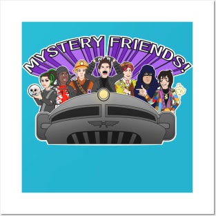 Mystery Friends Posters and Art